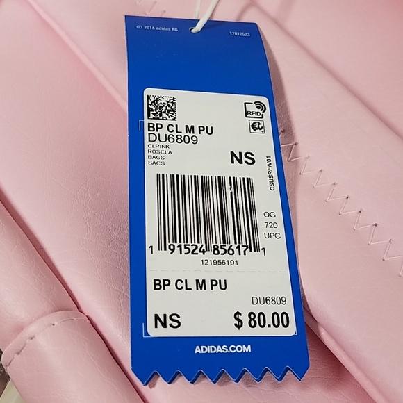 NWT Adidas Pink Backback - Picture 5 of 8